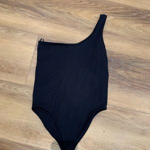 Zara one shoulder bodysuit